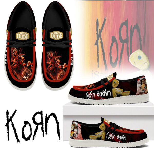 Tubopro Korn Personalized Hey Dude Shoes For Men And Women