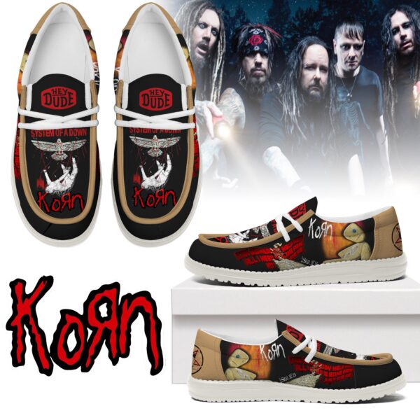 Tubopro Korn Personalized Hey Dude Shoes For Men And Women