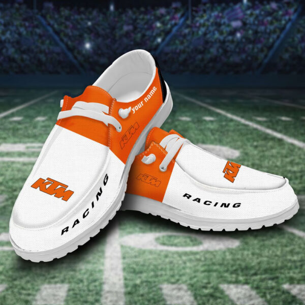 Tubopro KTM Personalized Hey Dude Shoes For Men And Women
