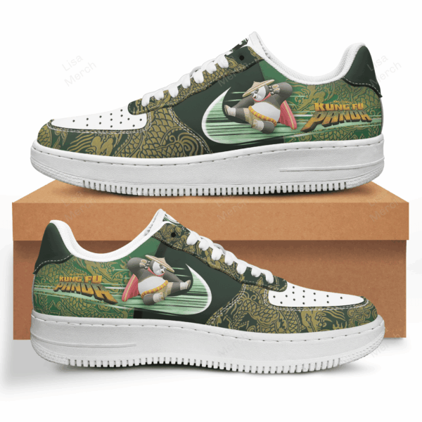 Tubopro Kung Fu Panda Air Low-Top Sneakers Shoes For Men And Women