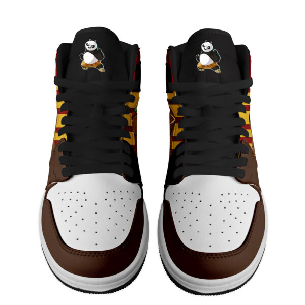Tubopro Kungfu Panda AJ1 High Sneakers Shoes For Men And Women - Image 2