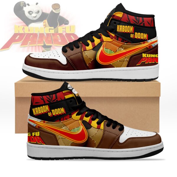Tubopro Kungfu Panda AJ1 High Sneakers Shoes For Men And Women