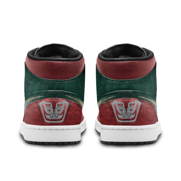 Tubopro Kungfu Panda AJ1 High Sneakers Shoes For Men And Women - Image 3