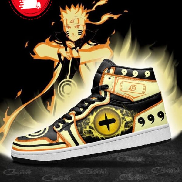 Tubopro Kurama NineTails AJ1 High Sneakers Shoes For Men And Women - Image 2
