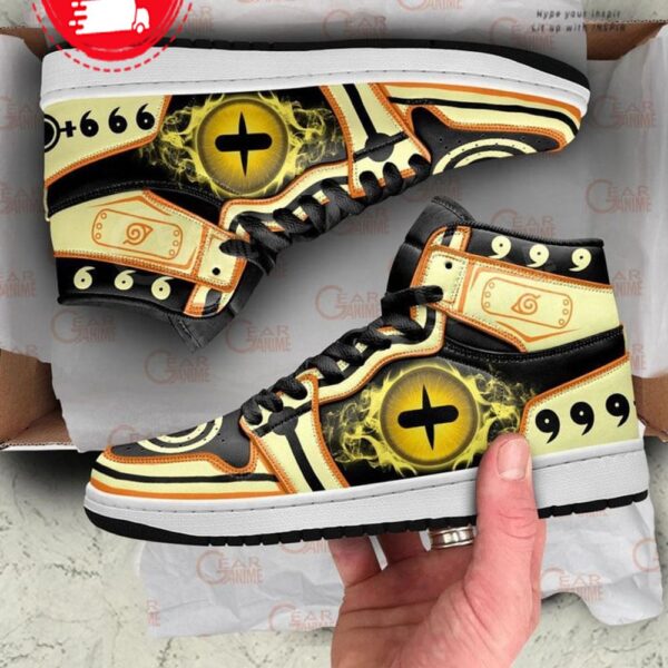 Tubopro Kurama NineTails AJ1 High Sneakers Shoes For Men And Women - Image 3
