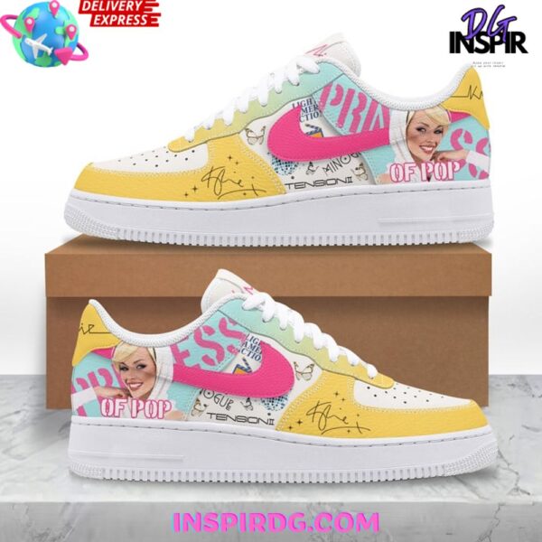 Tubopro Kylie Minogue Air Low-Top Sneakers Shoes For Men And Women - Image 2