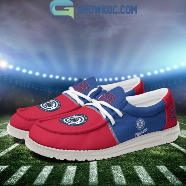 Tubopro LA Clippers Personalized Hey Dude Shoes For Men And Women - Image 4