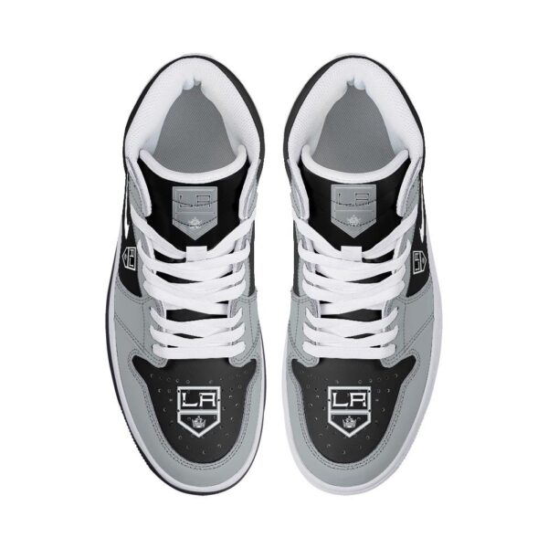 Tubopro LA Kings AJ1 High Sneakers Shoes For Men And Women - Image 3