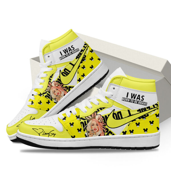 Tubopro Lady Gaga AJ1 High Sneakers Shoes For Men And Women - Image 2