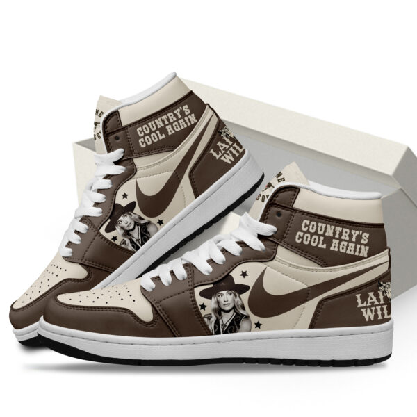 Tubopro Lainey Wilson AJ1 High Sneakers Shoes For Men And Women - Image 3
