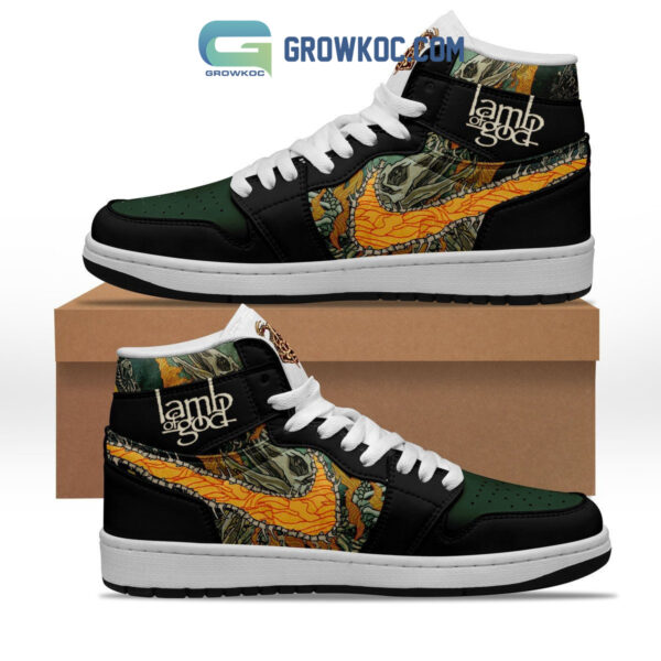 Tubopro Lamp Of God Love AJ1 High Sneakers Shoes For Men And Women