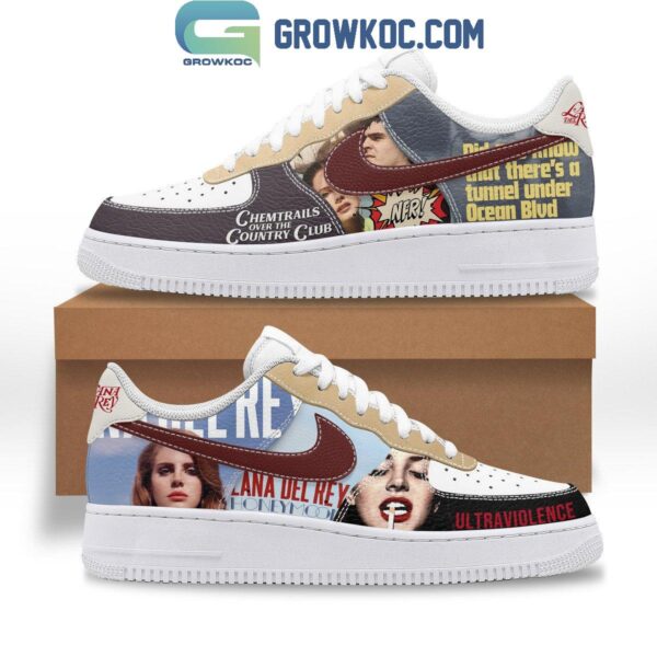 Tubopro Lana Del Rey Air Low-Top Sneakers Shoes For Men And Women - Image 2