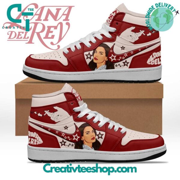 Tubopro Lana Del Rey AJ1 High Sneakers Shoes For Men And Women