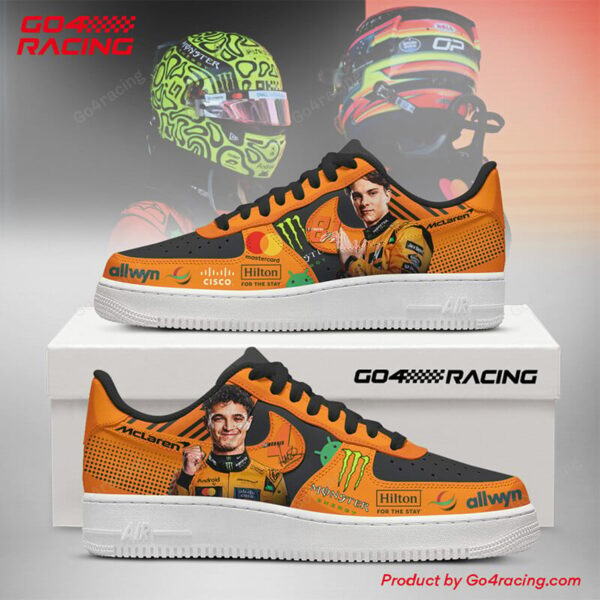 Tubopro Lando Norris and Oscar Piastri  Mclaren Air Low-Top Sneakers Shoes For Men And Women