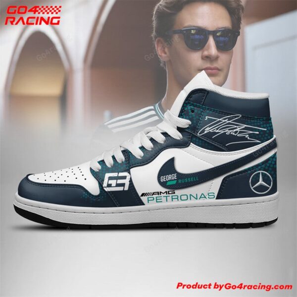 Tubopro Lando Norris  Mclaren AJ1 High Sneakers Shoes For Men And Women - Image 2
