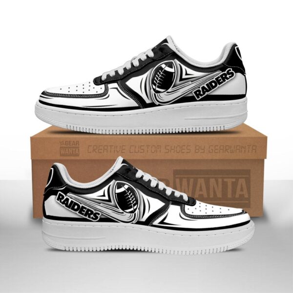 Tubopro Las Vegas Raiders Air Low-Top Sneakers Shoes For Men And Women