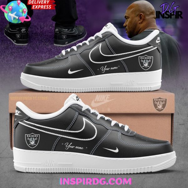 Tubopro Las Vegas Raiders Air Low-Top Sneakers Shoes For Men And Women