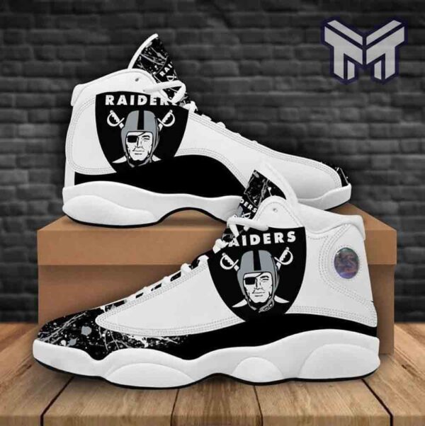 Tubopro Las Vegas Raiders AJ13 Sneakers Shoes For Men And Women