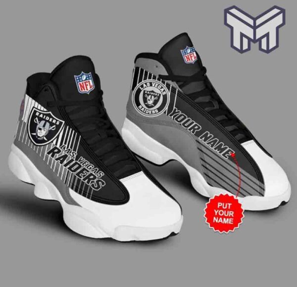 Tubopro Las Vegas Raiders AJ13 Sneakers Shoes For Men And Women