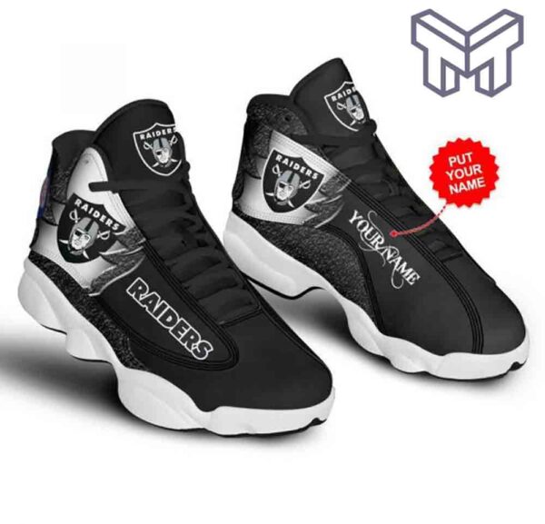 Tubopro Las Vegas Raiders AJ13 Sneakers Shoes For Men And Women
