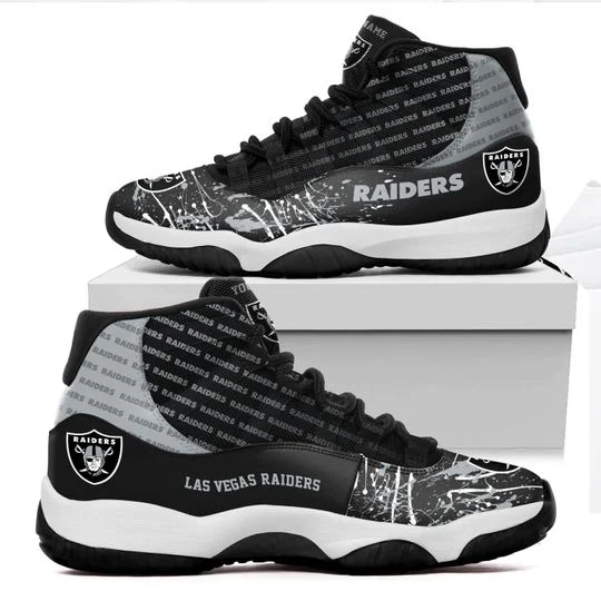 Tubopro Las Vegas Raiders AJ13 Sneakers Shoes For Men And Women