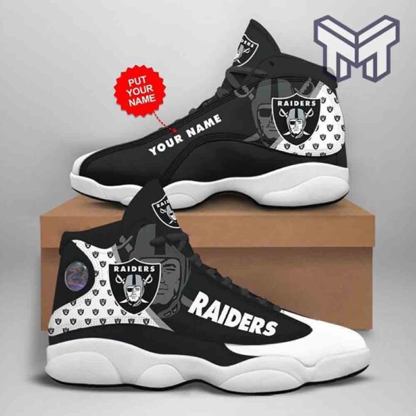 Tubopro Las Vegas Raiders AJ13 Sneakers Shoes For Men And Women