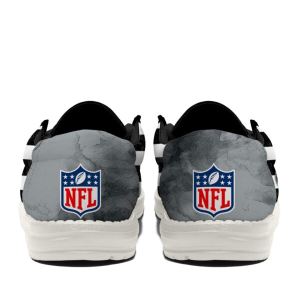 Tubopro Las Vegas Raiders Personalized Hey Dude Shoes For Men And Women - Image 4