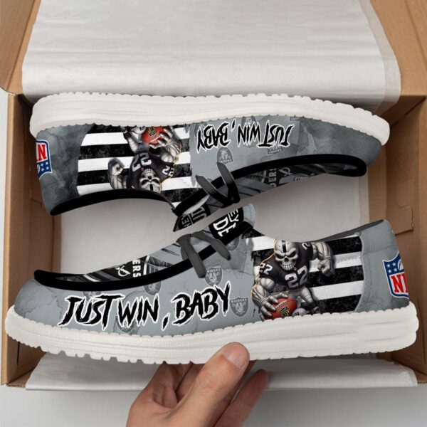 Tubopro Las Vegas Raiders Personalized Hey Dude Shoes For Men And Women - Image 2