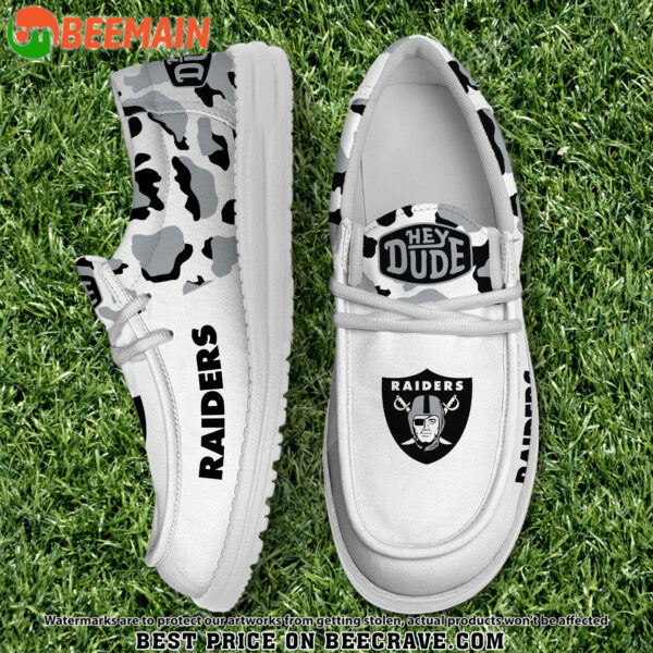 Tubopro Las Vegas Raiders Hey Dude Shoes For Men And Women