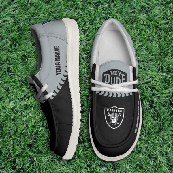 Tubopro Las Vegas Raiders Hey Dude Shoes For Men And Women