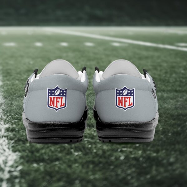 Tubopro Las Vegas Raiders Hey Dude Shoes For Men And Women - Image 6