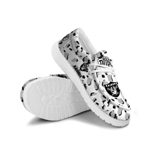 Tubopro Las Vegas Raiders Hey Dude Shoes For Men And Women Ver2