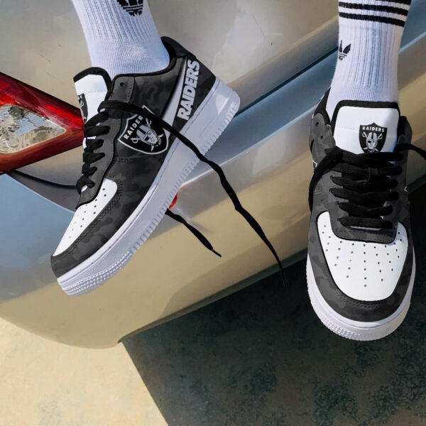 Tubopro Las Vegas Raiders NFL Air Low-Top Sneakers Shoes For Men And Women
