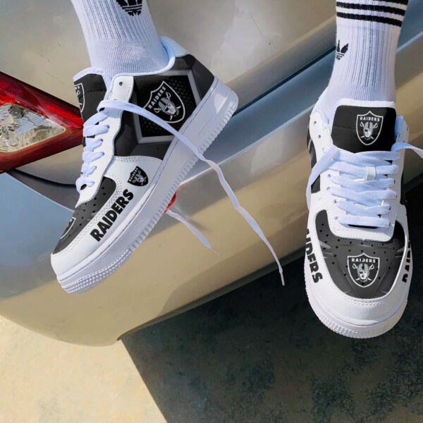 Tubopro Las Vegas Raiders NFL Air Low-Top Sneakers Shoes For Men And Women