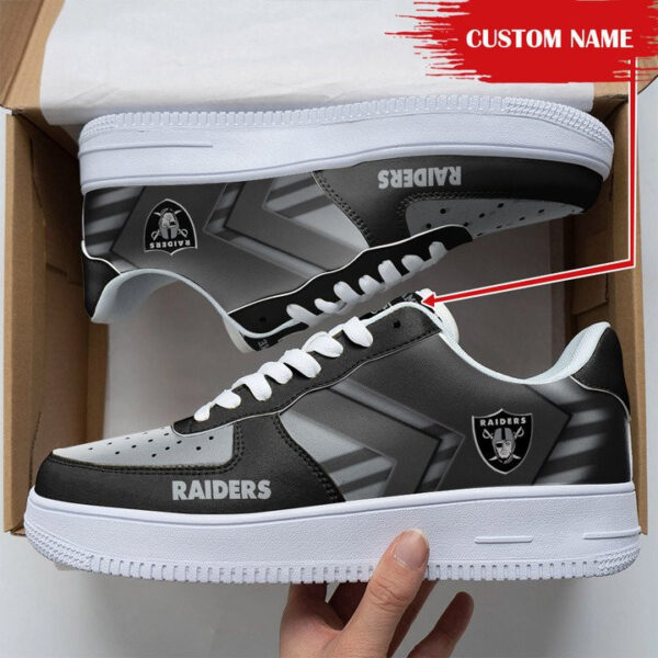 Tubopro Las Vegas Raiders NFL Air Low-Top Sneakers Shoes For Men And Women