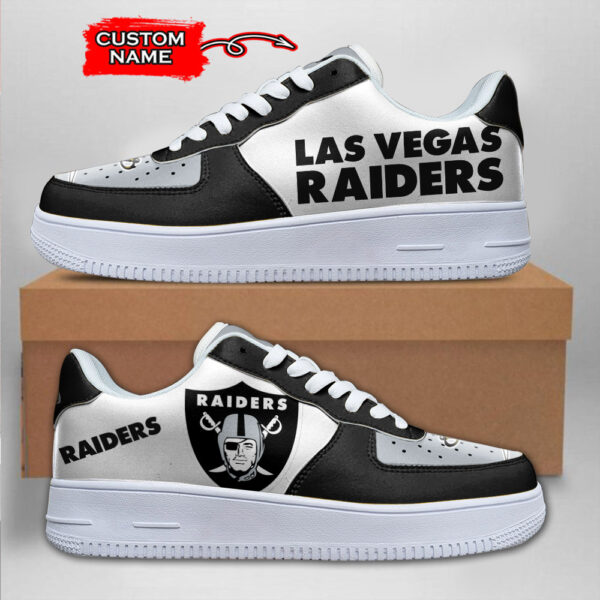 Tubopro Las Vegas Raiders NFL Air Low-Top Sneakers Shoes For Men And Women