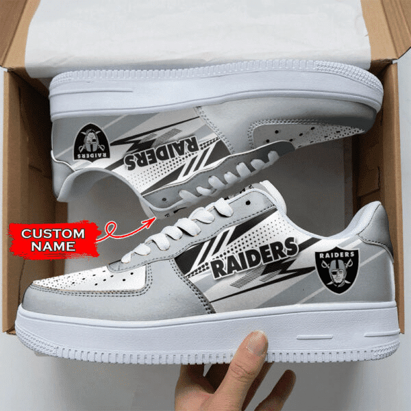 Tubopro Las Vegas Raiders NFL Air Low-Top Sneakers Shoes For Men And Women