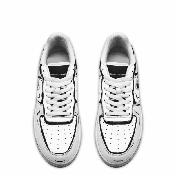 Tubopro Las Vegas Raiders NFL Air Low-Top Sneakers Shoes For Men And Women - Image 2