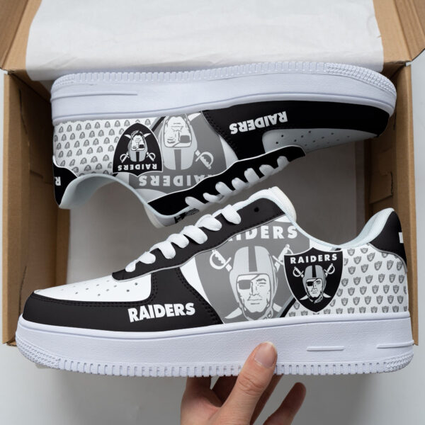 Tubopro Las Vegas Raiders NFL Air Low-Top Sneakers Shoes For Men And Women