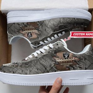 Tubopro Las Vegas Raiders NFL Air Low-Top Sneakers Shoes For Men And Women