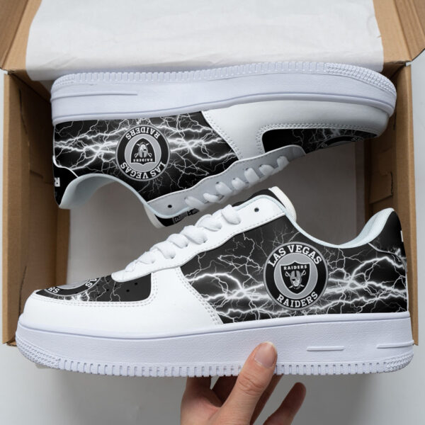 Tubopro Las Vegas Raiders NFL Air Low-Top Sneakers Shoes For Men And Women