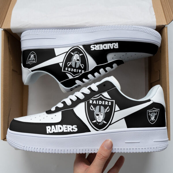 Tubopro Las Vegas Raiders NFL Air Low-Top Sneakers Shoes For Men And Women