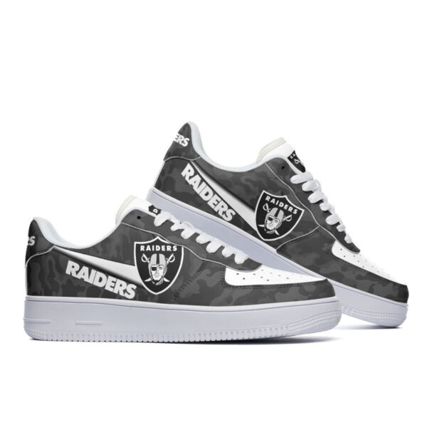 Tubopro Las Vegas Raiders NFL Air Low-Top Sneakers Shoes For Men And Women