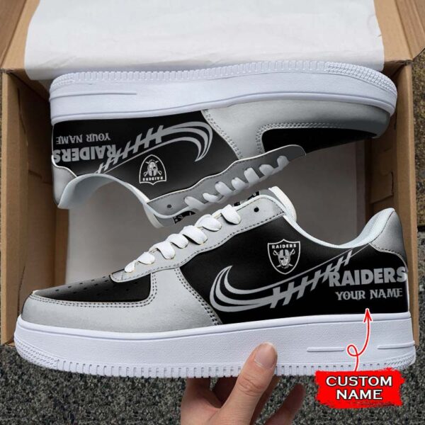 Tubopro Las Vegas Raiders NFL Air Low-Top Sneakers Shoes For Men And Women