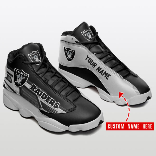Tubopro Las Vegas Raiders NFL AJ13 Sneakers Shoes For Men And Women