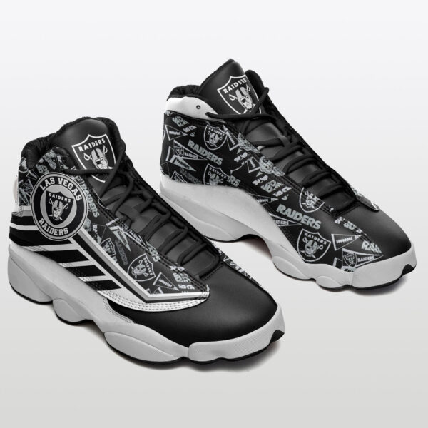 Tubopro Las Vegas Raiders NFL AJ13 Sneakers Shoes For Men And Women