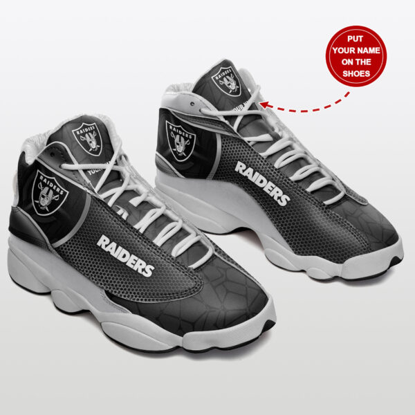 Tubopro Las Vegas Raiders NFL AJ13 Sneakers Shoes For Men And Women