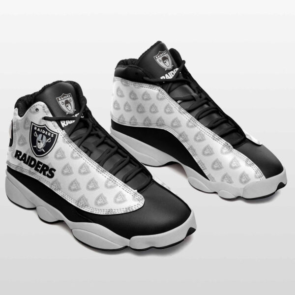 Tubopro Las Vegas Raiders NFL AJ13 Sneakers Shoes For Men And Women