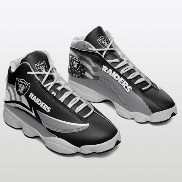 Tubopro Las Vegas Raiders NFL AJ13 Sneakers Shoes For Men And Women