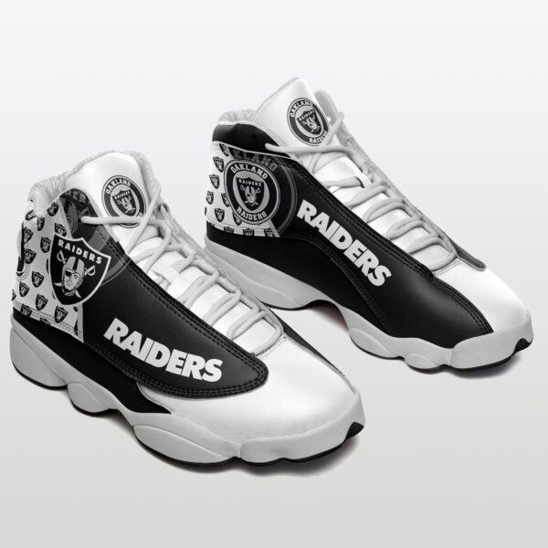 Tubopro Las Vegas Raiders NFL AJ13 Sneakers Shoes For Men And Women